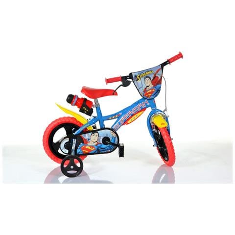 Bici Da Bambino Misura 12'' Art. 612l-sm Bicicletta Da Bimbo Supereroe Linea Superman - Foto 1