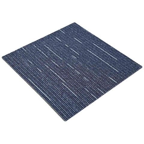 Piastrella per Tappeto Strisce Blu 50 x 50 cm 36 pcs - Foto 1
