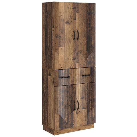 Set di armadi 2 pcs Legno antico Legno ingegnerizzato - Foto 1