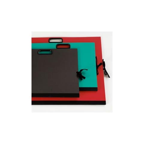 cartella portadisegni c / maniglia 70x50cm nero - Foto 1