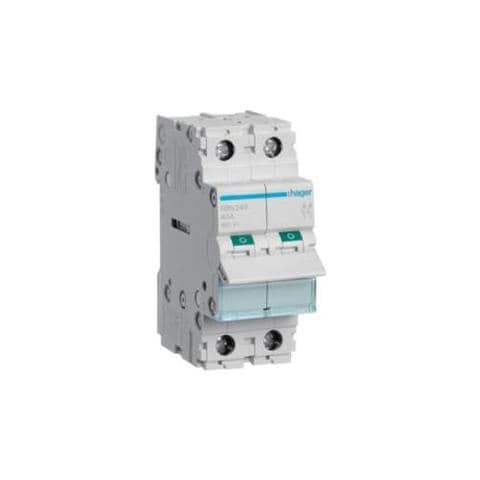 Sbn240 - Interruttore Non Automatico 2 Poli 40a 2 Mod - Foto 1