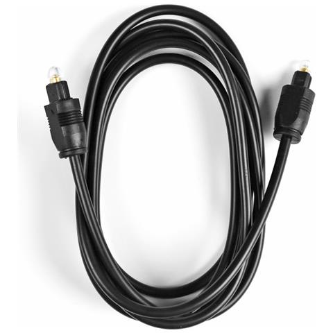 Cavo fibra ottica connettori Toslink maschio a Toslink maschio, 1,8 m - Foto 1