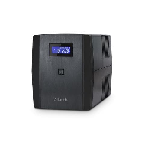 Microprocessor UPS ATLANTIS A03-S1200 1200VA / 700 W con tecnologia Line-Interactive - Foto 1