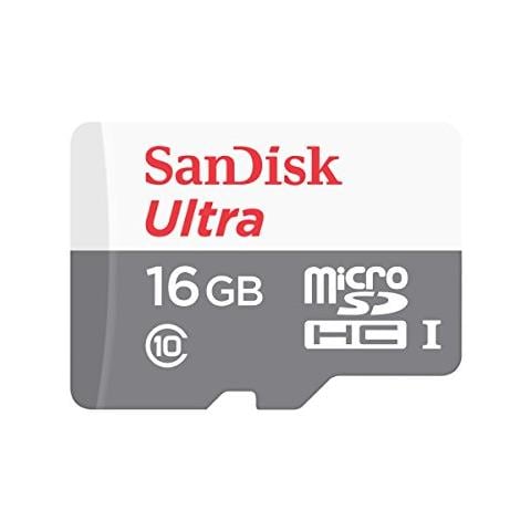 Ultra microSDHC 16GB 80MB / s Cl. 10 SDSQUNS-016G-GN3MN - Foto 1