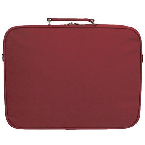 Borsa Per Notebook Da 15,6' Pollici Con Tasca Esterna Per Documenti E Tracolla Regolabile Bordeaux Sbox New York - Foto 4