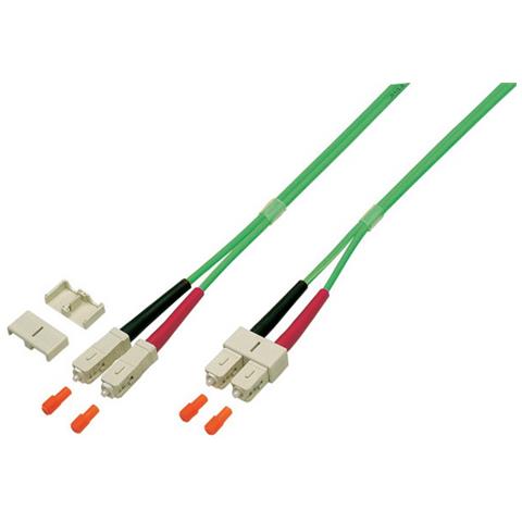 ILWL D5-B-030 / OM5 - Cavo Fibra Ottica SC / SC 50/125 Multimodale 3m OM5 - Foto 1