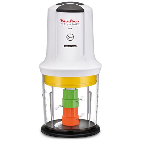 MOULINEX Multi Moulinette 6-in-1 AT723 Tritatutto Potenza 500 W