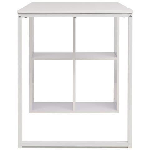 Scrivania 120x60x75 cm Bianca - Foto 2