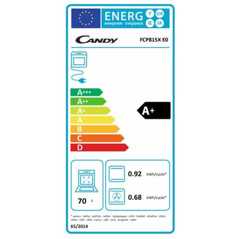 Forno Elettrico da Incasso FCP815X E0/E Capacità 70 L Multifunzione Ventilato Colore Acciaio Inox - Foto 3