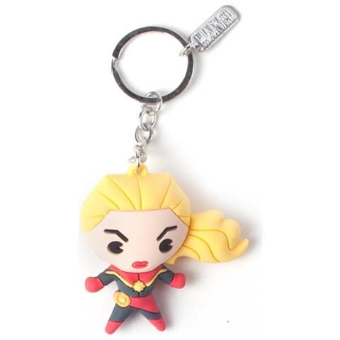 Marvel: Captain Marvel Kawaii 3d Multicolor (portachiavi)  - Foto 1