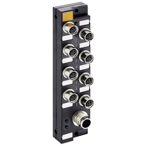 Scatola Sensore Attuatore Passiva Distributore M8 Con Filettatura In Metallo Asbsm 8 / led 3 1 - Foto 1