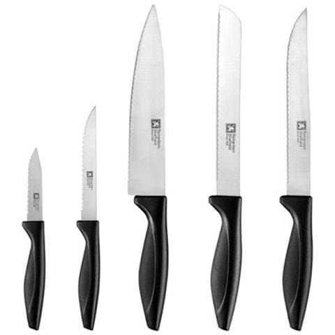 Set Coltelli Da Cucina 7 Pz Laser Cuisine Nero - Foto 3