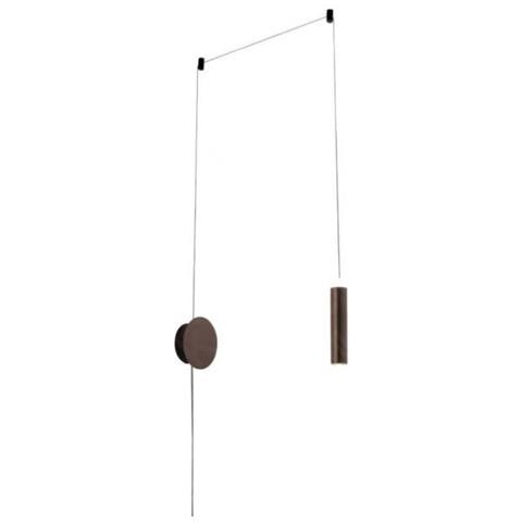 Applique Led Candle Bronzo 7w 450lm 4000k 4x20x400x200cm - Foto 1