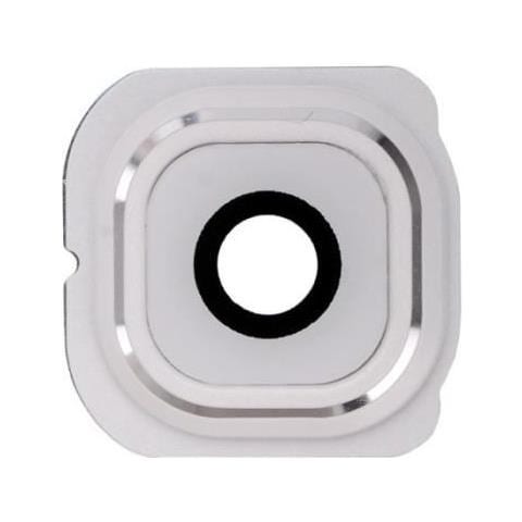 Camera Lens Supporto Posteriore Galaxy S6 Bordo Bianco - Foto 1