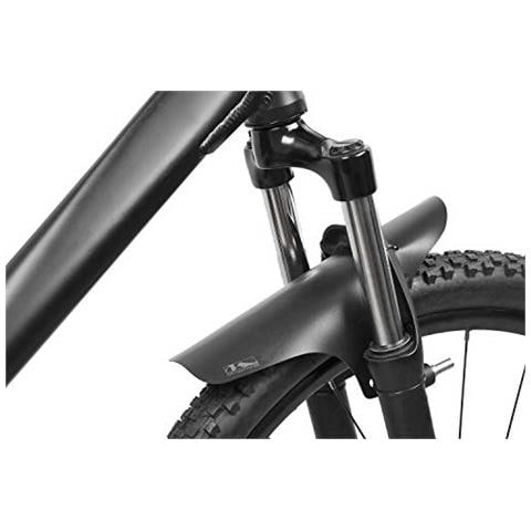 Parafango Per Bicicletta Fender Mudguard Nero Universale Per Ruota Anteriore E Posteriore - Foto 2
