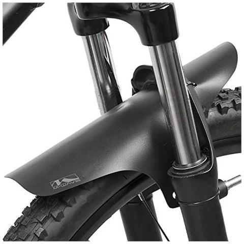 Parafango Per Bicicletta Fender Mudguard Nero Universale Per Ruota Anteriore E Posteriore - Foto 3