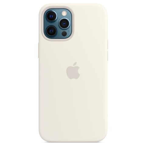 Custodia MagSafe in silicone per iPhone 12 Pro Max - Bianco - Foto 1