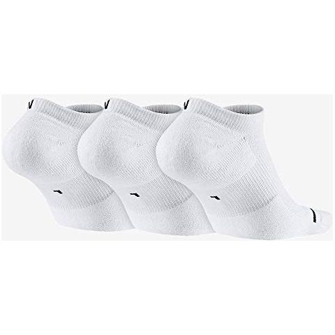 Nike Jumpman No-show 3ppk Calze, Uomo, Uomo, Jumpman No-show 3ppk, Bianco (bianco / nero) (nero), L - Foto 2