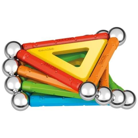 Geomag - Supercolor Costruzioni Magnetiche Per Bambini, Giocattolo Magnetico Linea Green 100% Plastica Riciclata, 35 Pezzi - Foto 9