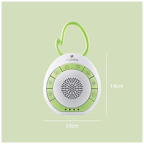 Soundspa On-the-go Soother Il Sonno Di Aiuto 4 Suoni Rilassanti Volume Regolabile Di Controllo E Clip Per Carrozzine Passeggini Passeggini Borse Fasciatoio Seggiolini Auto Piccolo E Leggero Temporizzatore Auto - Foto 2