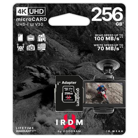 Microsd 256gb Card Uhs I U3 + Adapter - Retail Bliste - Foto 1