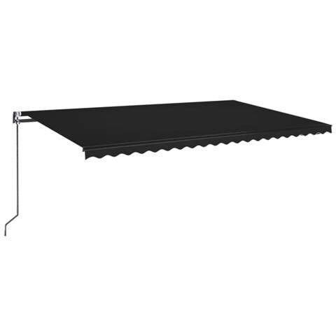 Tenda Automatica con Sensore Vento e LED 500x350 cm Antracite - Foto 1