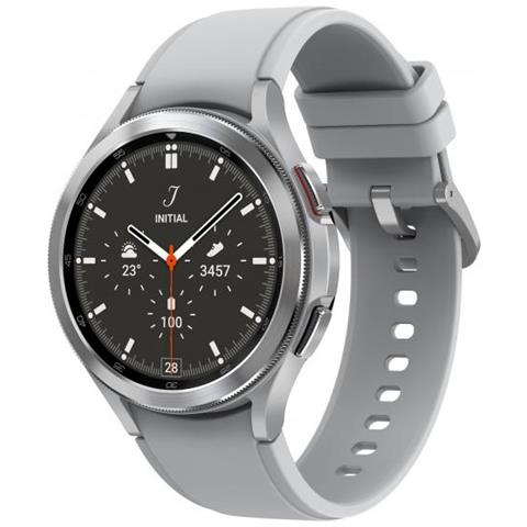 Galaxy Watch4 Classic 3,56 cm (1.4") 46 mm SAMOLED Argento GPS (satellitare) Europa - Foto 1