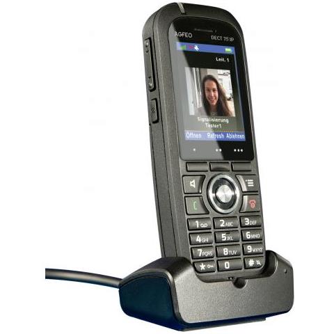 Dect 75 Ip Telefono Ip Nero Tft - Foto 1