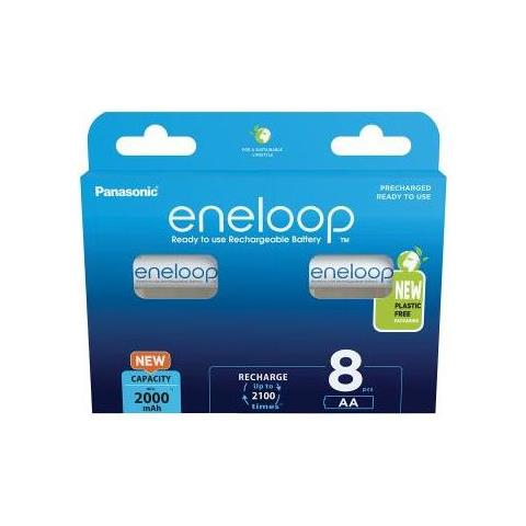 Bk-3mcde / 8be Batteria Per Uso Domestico Batteria Ricaricabile Stilo Aa - Foto 1