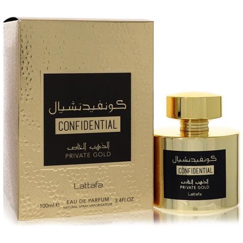 Confidential Private Gold By Eau De Parfum Spray (unisex) 3.4 Oz (men) - Foto 1