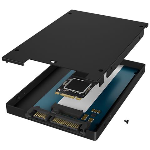 IB-M2S253 Box esterno SSD Nero M. 2 - Foto 5