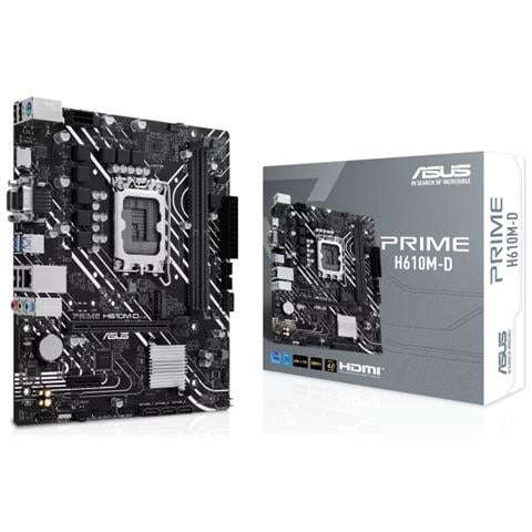 Scheda Madre PRIME H610M-D Socket LGA 1700 Chipset H610 micro ATX - Foto 1