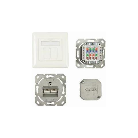 Synergy 21 S216358 2 X Rj-45 Bianco Presa Energia - Foto 1