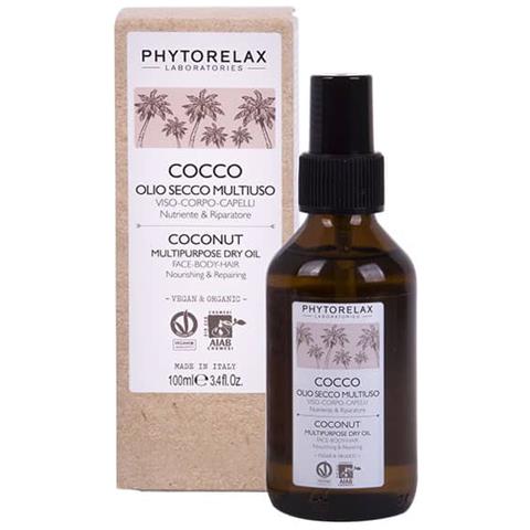 Olio secco multiuso viso-corpo-capelli nutriente & riparatore - cocco 100 ml - Foto 1
