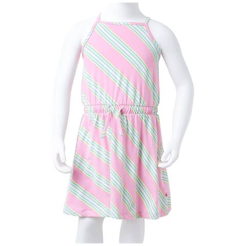Abito Da Bambina Con Coulisse Senza Maniche Rosa 92 - Foto 8