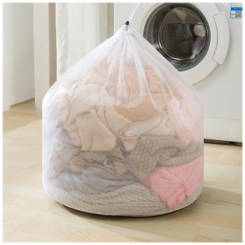 Sacchetti Per Biancheria A Rete Fine, Confezione Da 3 50x60 Cm - Foto 2