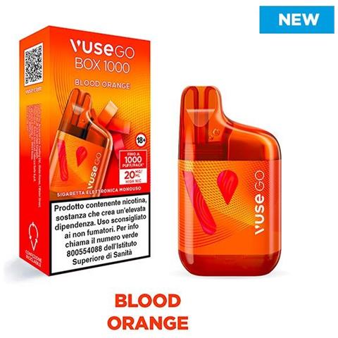 Blood Orange 20mg Disposable   Go Box 1000 - 1000 Puff - Vape Pen Usa E Getta - Foto 1