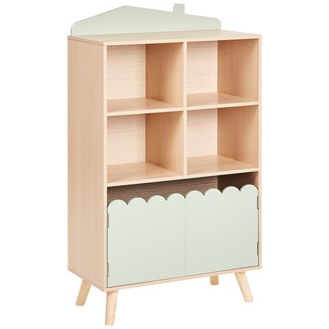 Mobile Con 2 Ripiani Lackey 105 Cm Verde Chiaro - Foto 2