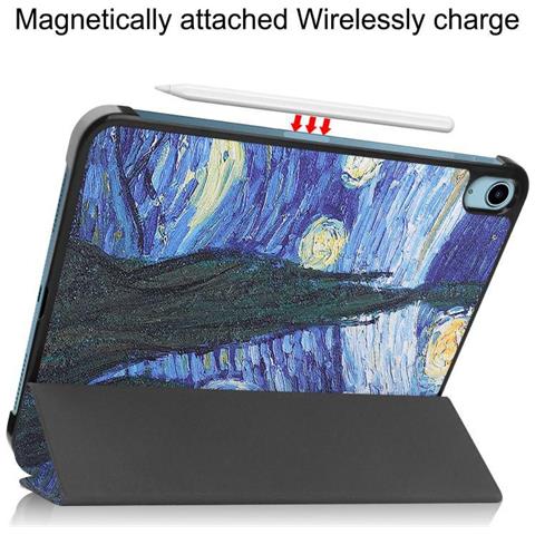 TABX-IP10-COVER13 custodia per tablet 27,7 cm (10.9") Custodia flip a libro Blu, Verde, Arancione, Bianco, Giallo - Foto 10