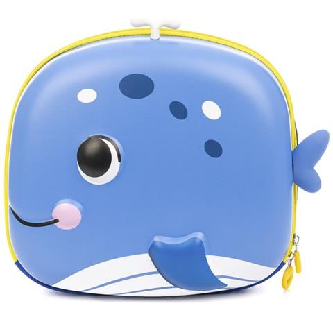 Zaino Per Bambini Con Design Di Balena. Con Schienale E Spallacci Imbottiti, Traspiranti E Regolabili. - Foto 1