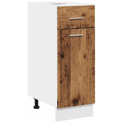 Armadio Cassetto “Lyon” Legno Antico 30x46x81,5 cm - Foto 1