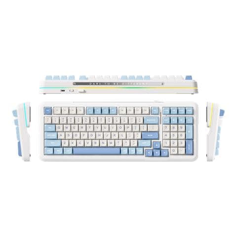 K99 Blu Cielo - Tastiera Gaming Meccanica Senza Fili 98% Rgb Eng Ansi - Foto 1