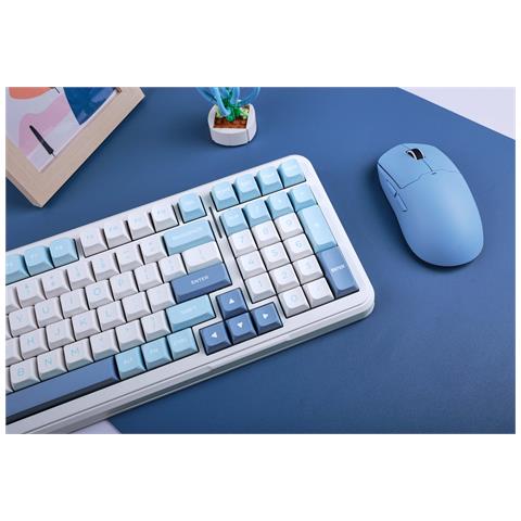 K99 Blu Cielo - Tastiera Gaming Meccanica Senza Fili 98% Rgb Eng Ansi - Foto 6