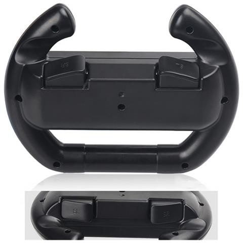 Dam Volante  Dobe Per Controller Switch Joy-con. Include 2 Unità. 15,5x6,5x12,1 Cm. Colore Nero - Foto 2