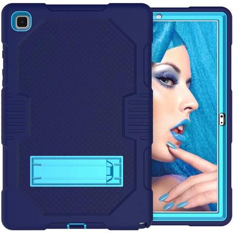 Custodia Per Samsung Galaxy Tab A7 10.4"" Blindata Con Supporto Blu - Foto 2