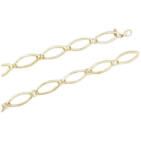 Cintura A Tripla Foglia A Forma Di Fiore, Catena Dorata E Metallo - Foto 5