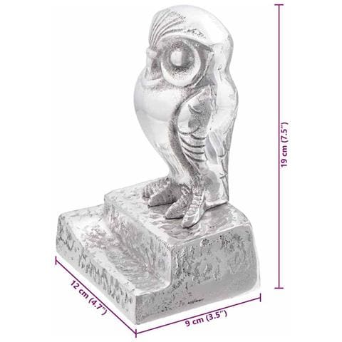 Fermalibri 2 pcs Argento 12 x 9 x 19 cm Alluminio - Foto 8