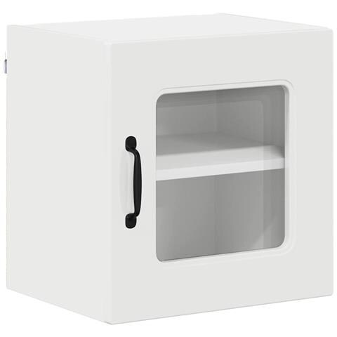 Pensile cucina Bianco Lucido 40 x 31 x 40 cm Legno multistrato - Foto 1