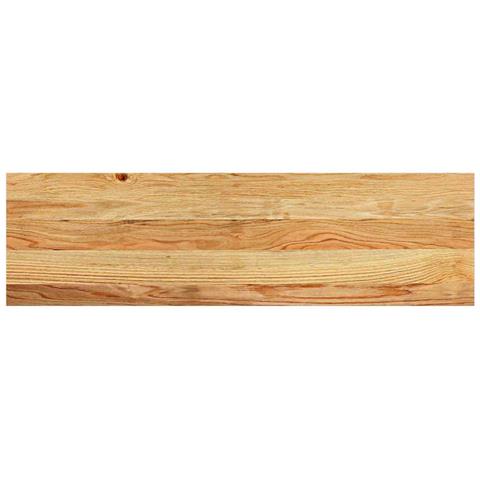 Gradini 2 pz Marrone Chiaro 90x25x2 cm Legno Massello Rovere - Foto 1