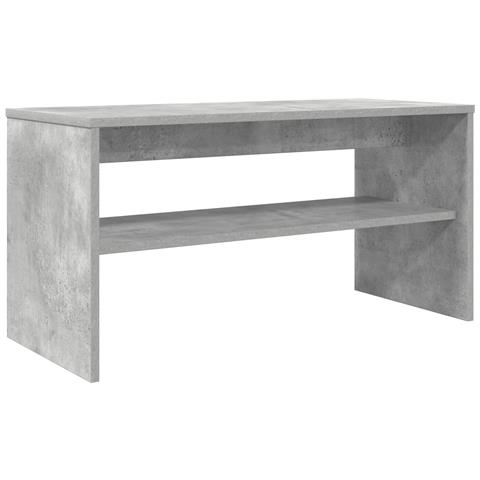 Mobile TV Grigio cemento 80 x 35 x 40 cm Legno multistrato - Foto 1